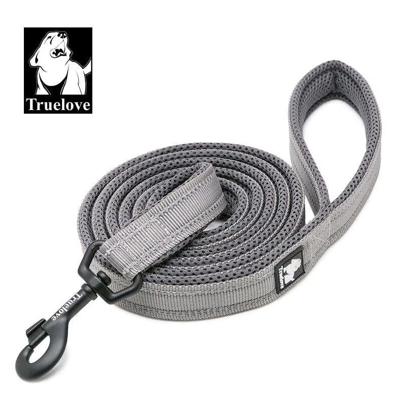 Truelove 200cm Nylon Reflective Dog Leash - Red