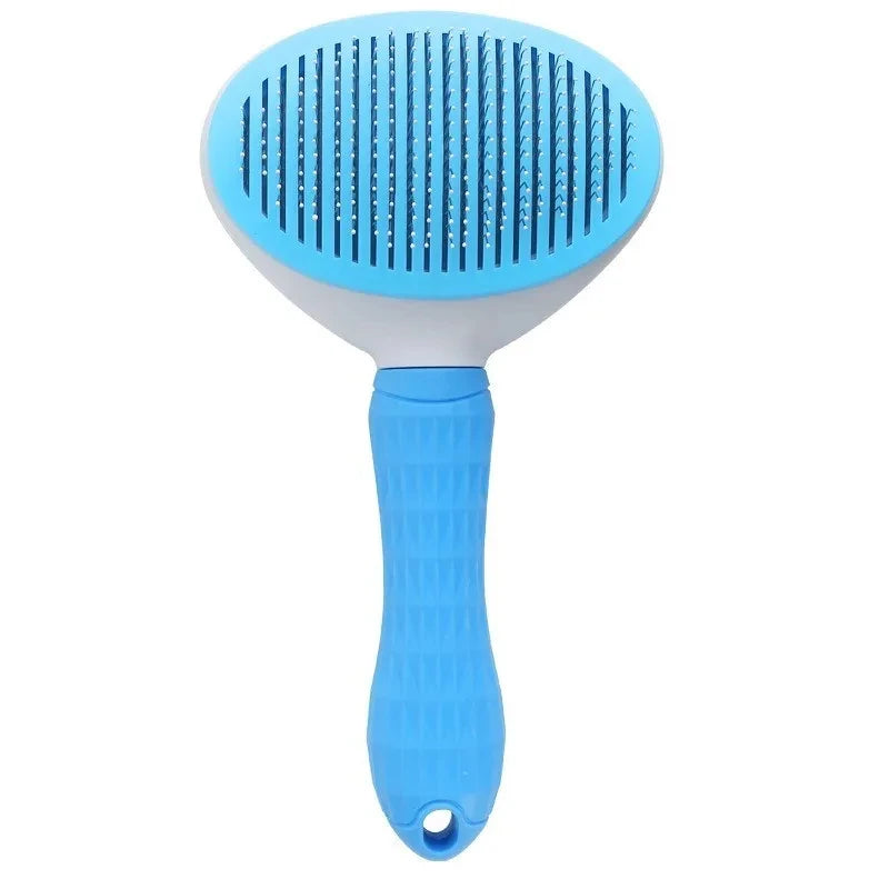 Self-Cleaning Pet Hair Remover Brush for Dogs & Cats image 9