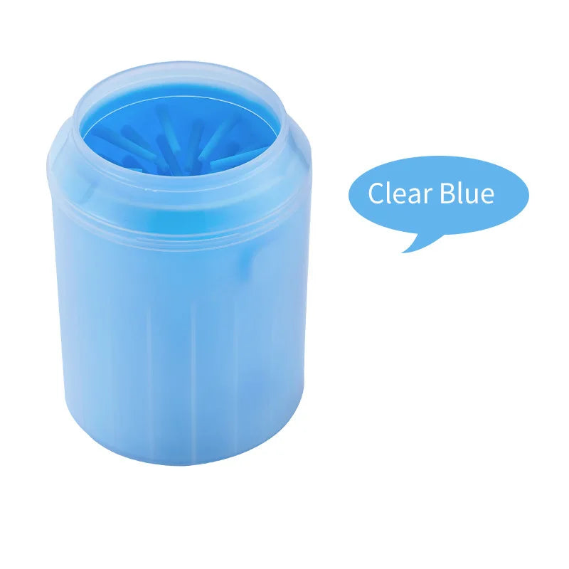 Pet Paw Cleaner Cup for Dogs - Blue