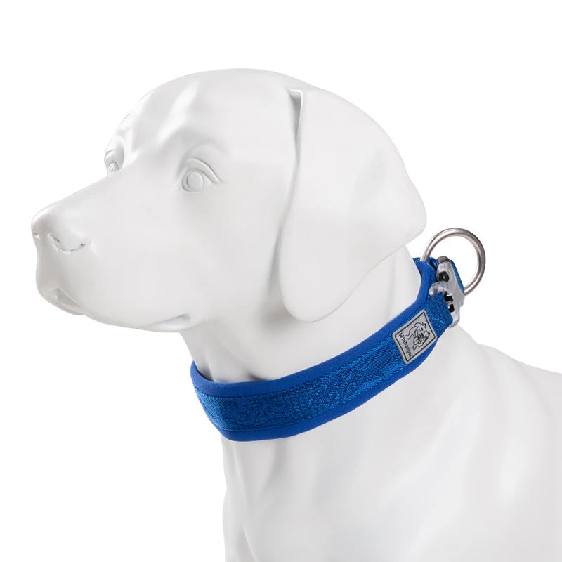 Truelove YC1853 Adjustable Padded Dog Collar - Blue