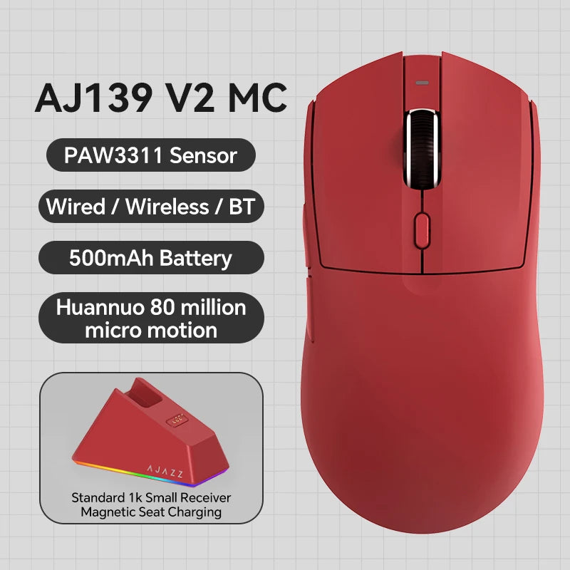 AJAZZ AJ139 V2 MC Wireless Gaming Mouse image 12