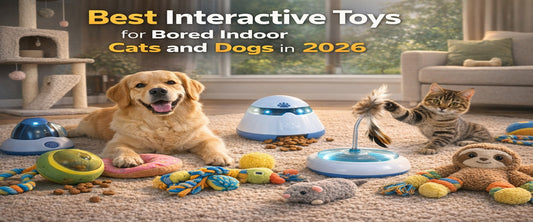 Best Interactive Toys for Bored Indoor Cats and Dogs in 2026