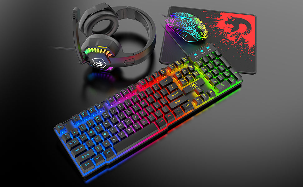 MANBASNAKE T11 RGB Keyboard and Mouse Combo image 13