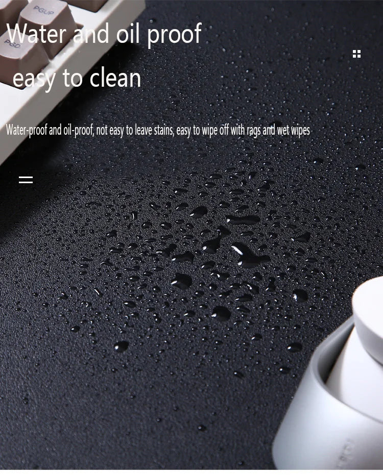 Large Waterproof Gaming Mouse Pad - White - Nude