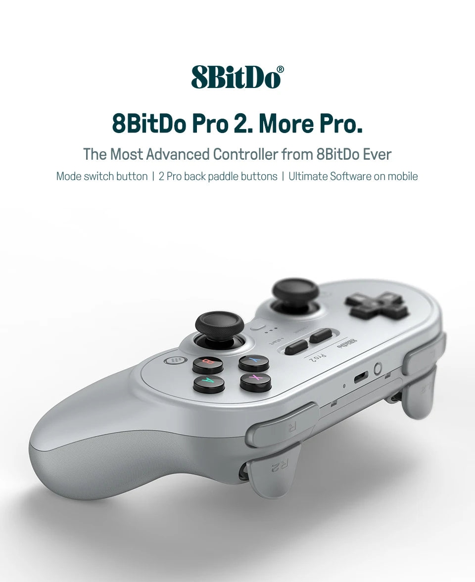8BitDo Pro 2 Bluetooth Hall Effect Gamepad image 7