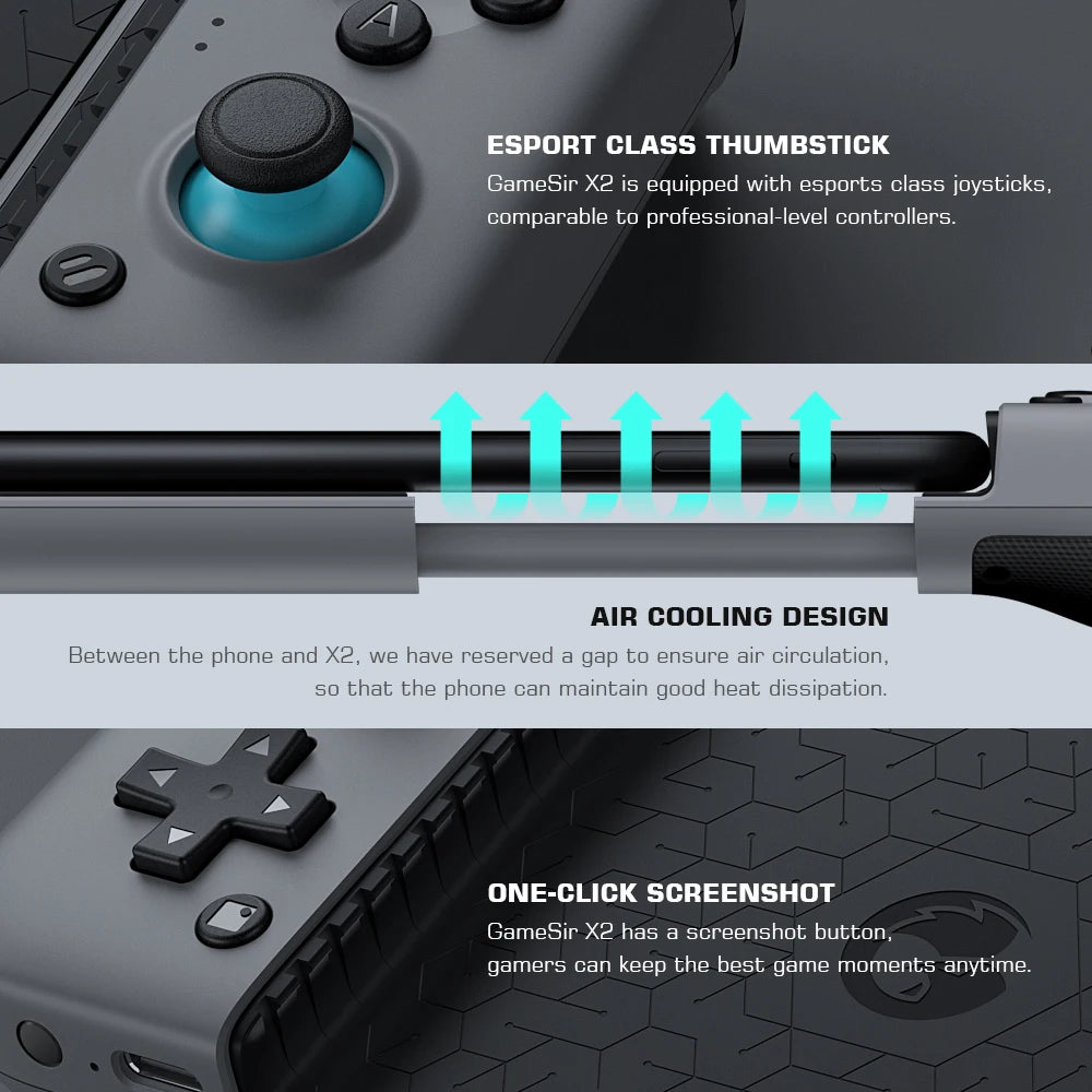 GameSir X2 Bluetooth Mobile Gamepad image 12