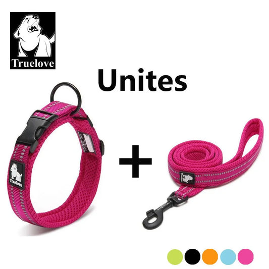 Truelove Easy-On Padded Dog Collar & Leash Set
