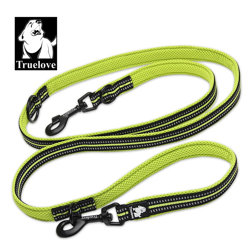 Truelove 7-in-1 Adjustable Hands-Free Dog Lead - Orange