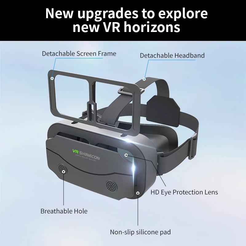 VR Virtual Reality Headset for Smartphones 3D image 5