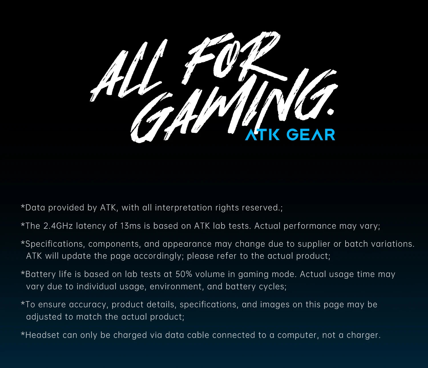 ATK M1 Tri-Mode Wireless Gaming Headset for PS5 & PC image 37