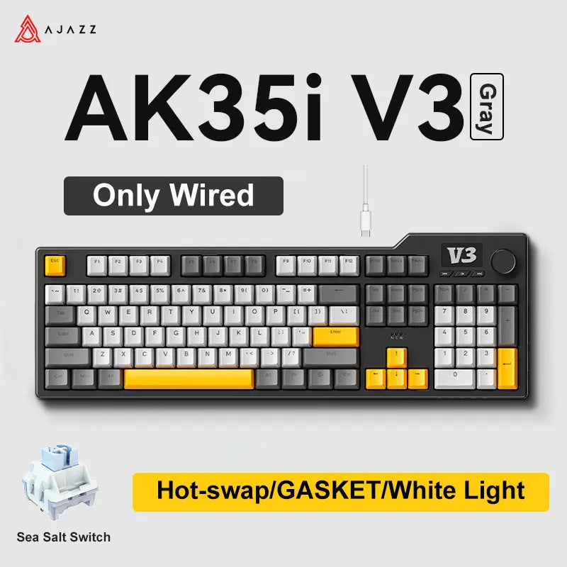 AJAZZ AK35I V3 Max Tri-Mode Wireless Gaming Keyboard image 16