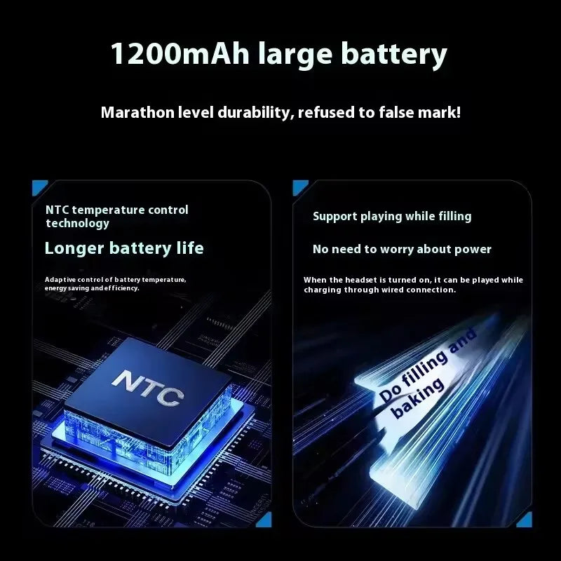 ATK M1 Tri-Mode Wireless Gaming Headset for PS5 & PC - Black