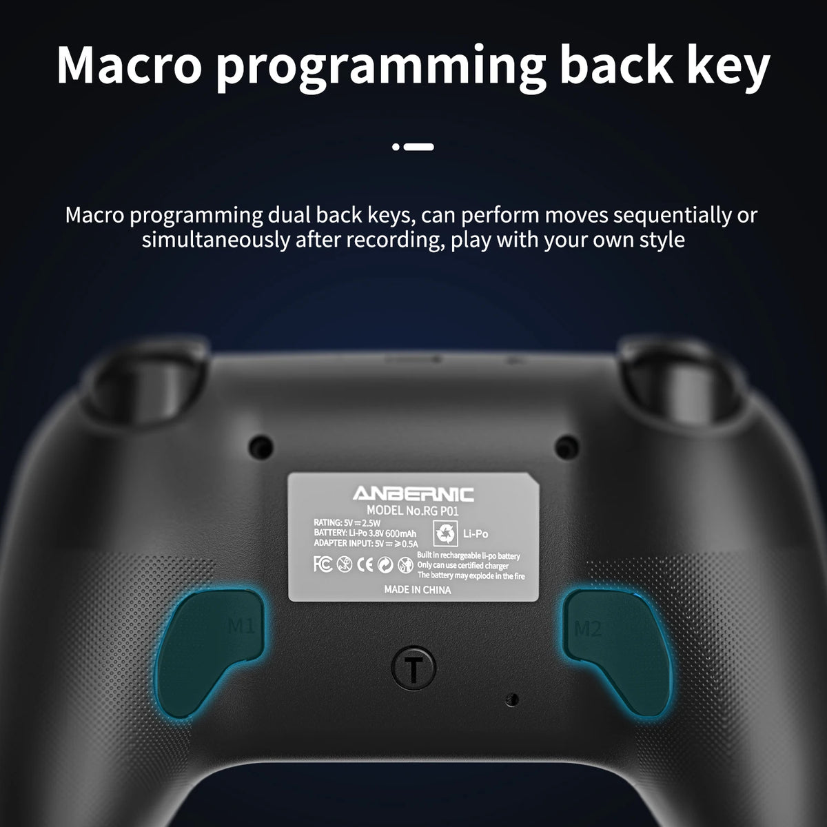ANBERNIC RG P01 Wireless Retro Game Controller image 9