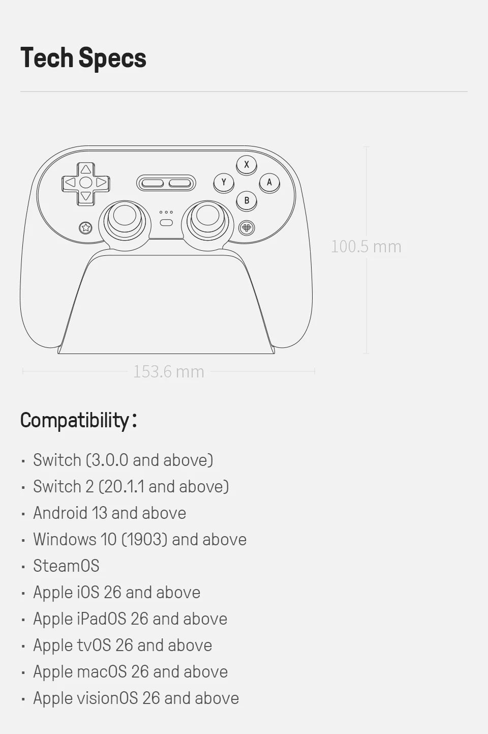 8BitDo Pro 3 Wireless Controller for Switch & Windows image 26