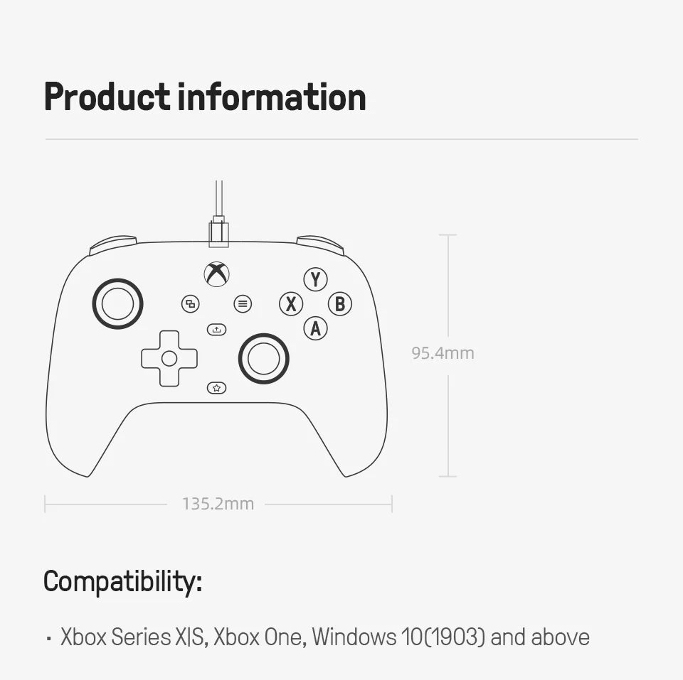 8BitDo Ultimate Mini Wired Xbox Controller with RGB image 18