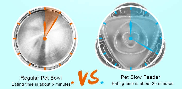 Truelove Slow Feeder Dog Bowl Non Slip Design