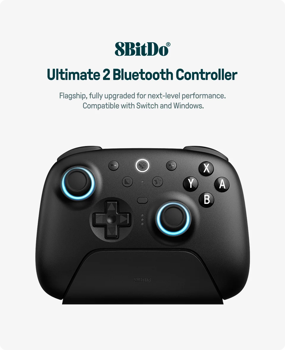 8BitDo Ultimate 2 TMR Controller for Switch & PC image 8