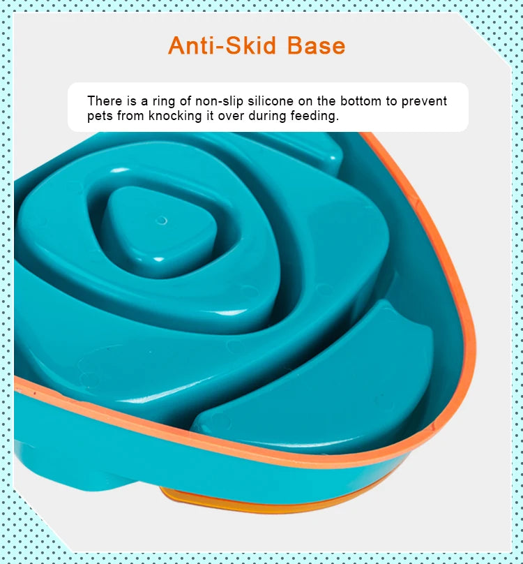 Truelove Slow Feeder Dog Bowl Non Slip Design