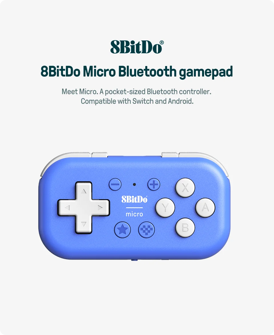 8BitDo Micro Bluetooth Mini Gamepad image 6