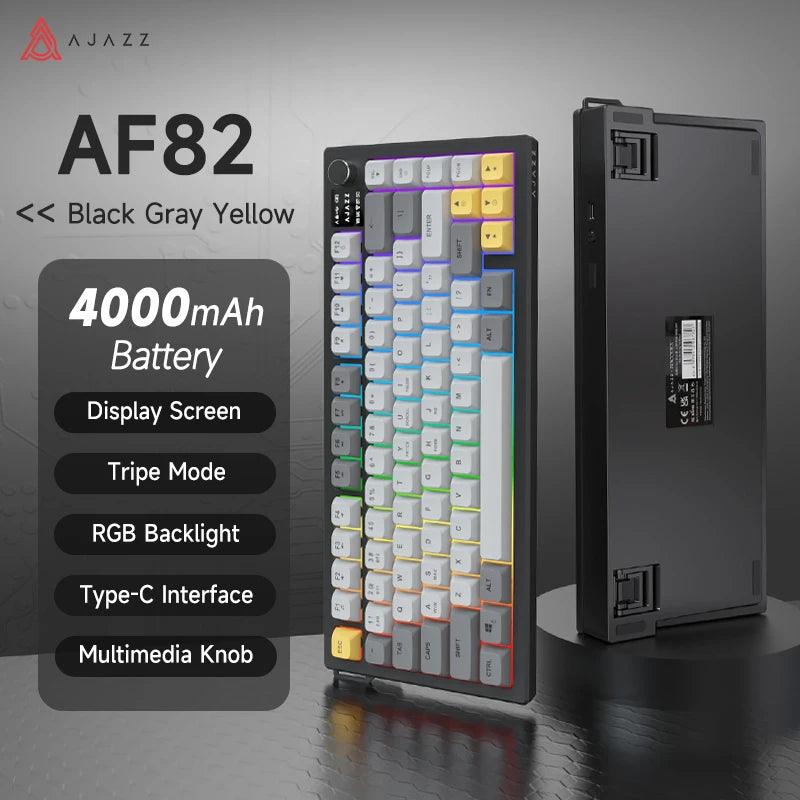 AJAZZ AF82 Low-Profile Wireless RGB Keyboard image 10