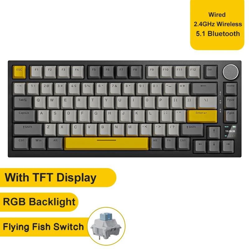 AJAZZ AK820 Mechanical Gaming Keyboard 75% image 17