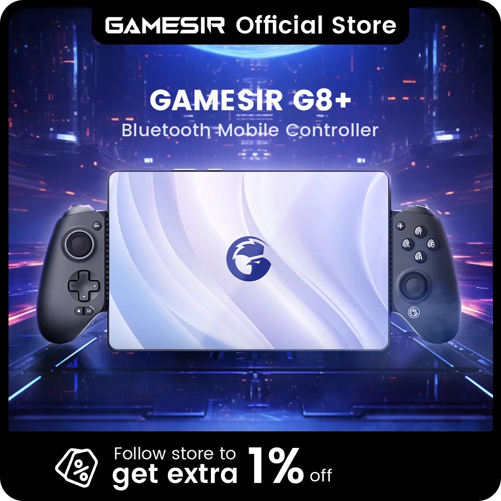 GameSir G8+ Bluetooth Hall Effect Gamepad - G8 Plus