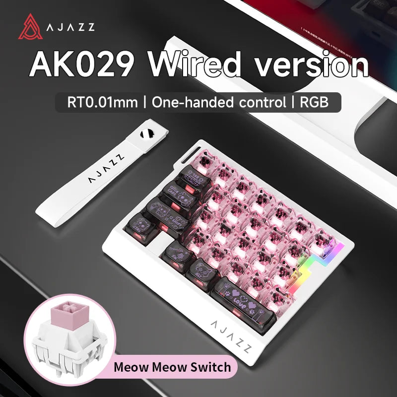 AJAZZ AK029 One-Handed Magnetic Gaming Keyboard image 15