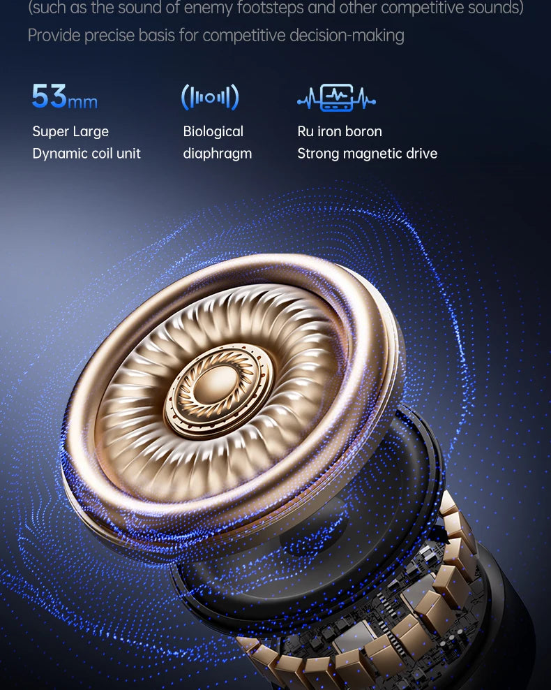 MCHOSE V9 Pro Tri-Mode Gaming Headset with Microphone image 10