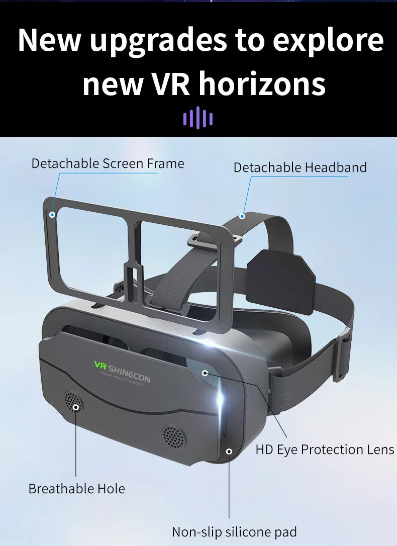 VR Virtual Reality Headset for Smartphones 3D image 11