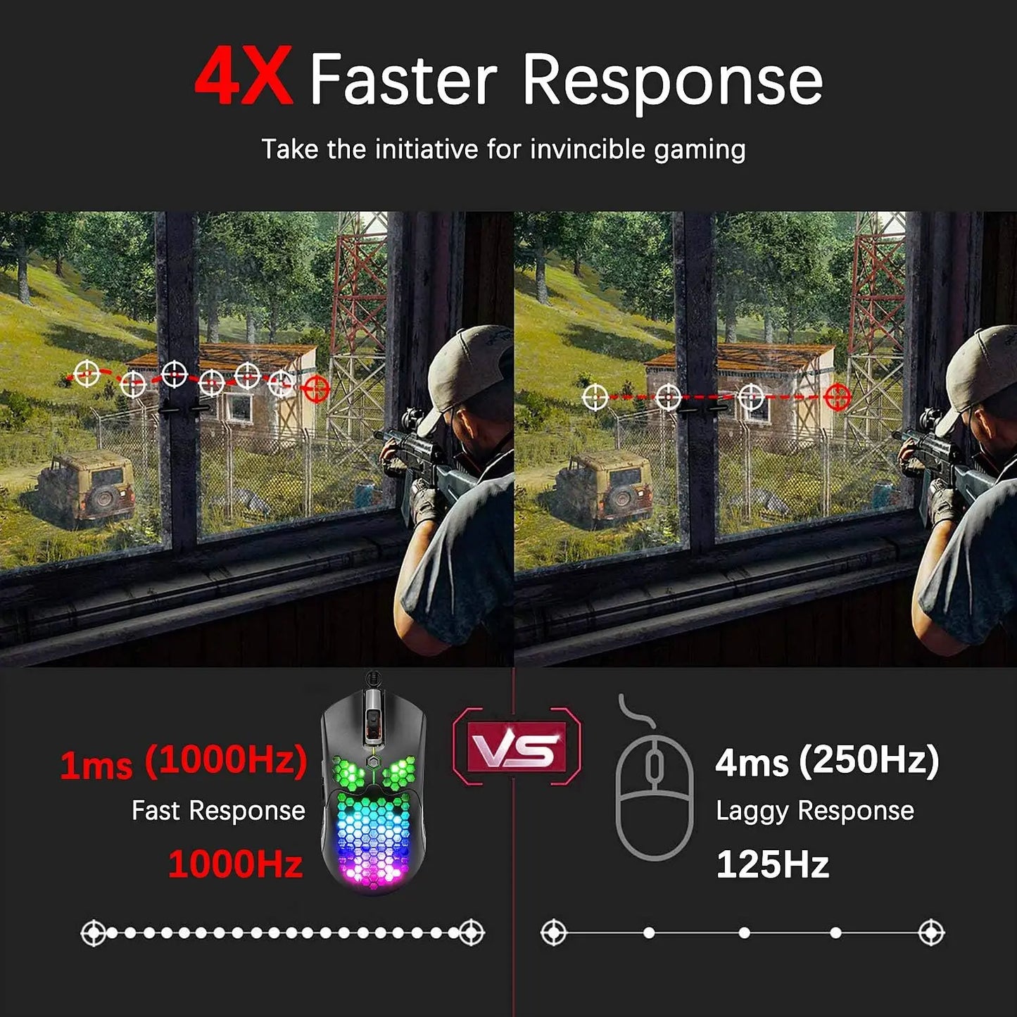 MANBASNAKE AK33 Keyboard and M5 Mouse RGB Combo image 6