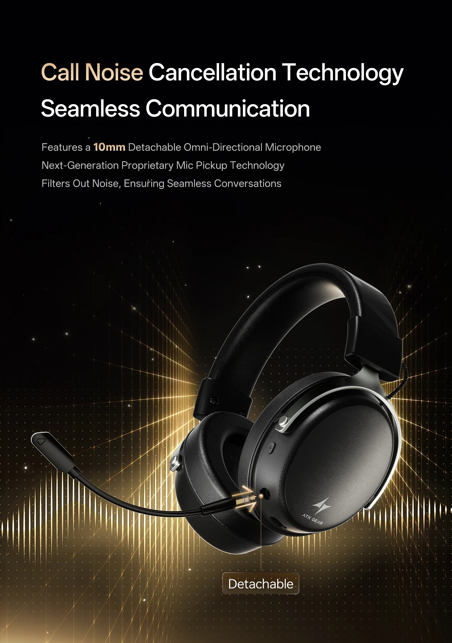 ATK M1 Tri-Mode Wireless Gaming Headset for PS5 & PC image 44