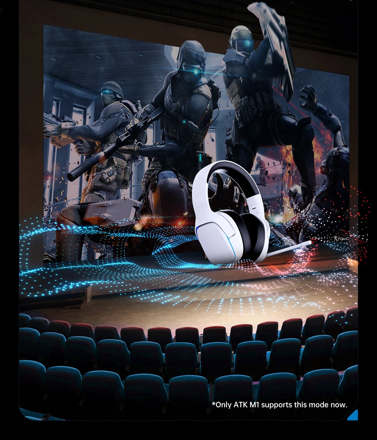 ATK M1 Tri-Mode Wireless Gaming Headset for PS5 & PC image 14