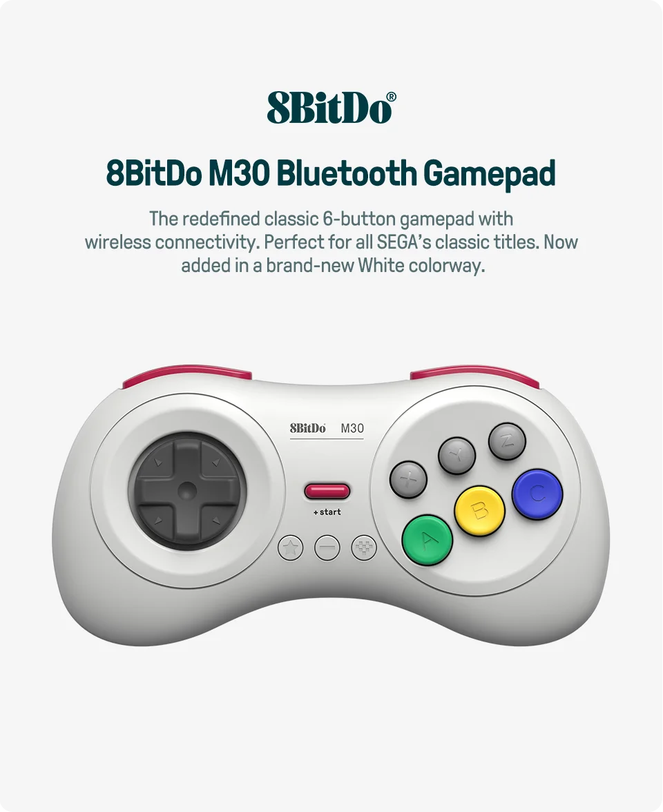 8BitDo M30 Bluetooth Gamepad for Switch & PC image 7