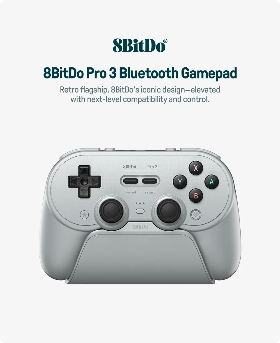8BitDo Pro 3 Wireless Controller for Switch & Windows image 7