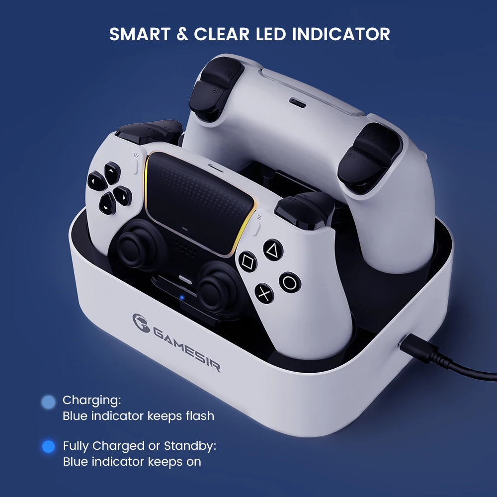 GameSir Dual PS5 Controller Charging Dock image 4