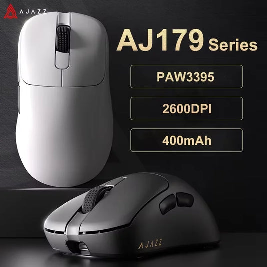 AJAZZ AJ179 Pro PAW3395 Lightweight Wireless Gaming Mouse - Black