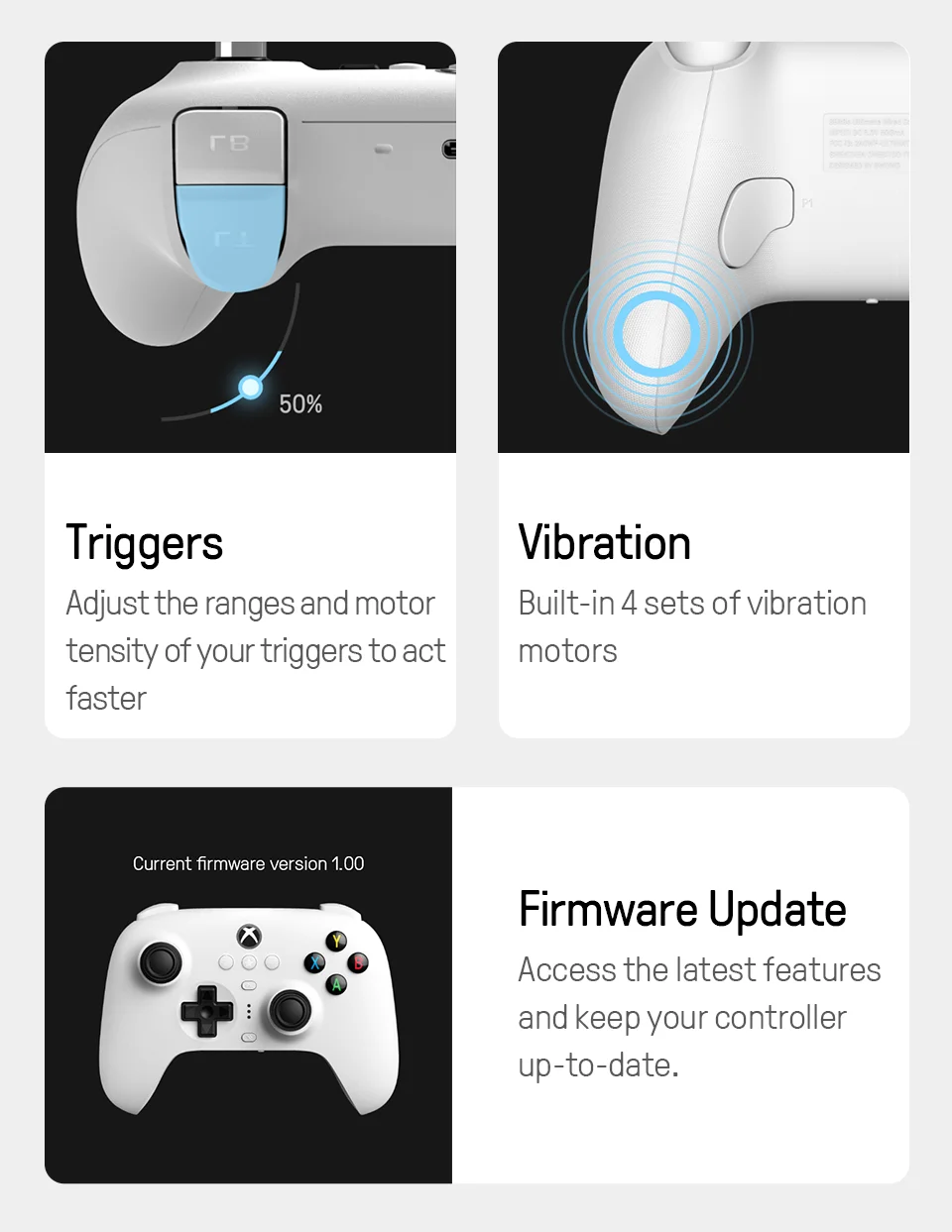 8BitDo Ultimate 3-Mode Xbox Hall Effect Controller image 20
