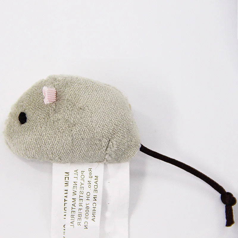 3-Piece Plush Mouse Cat Toy Set image 5