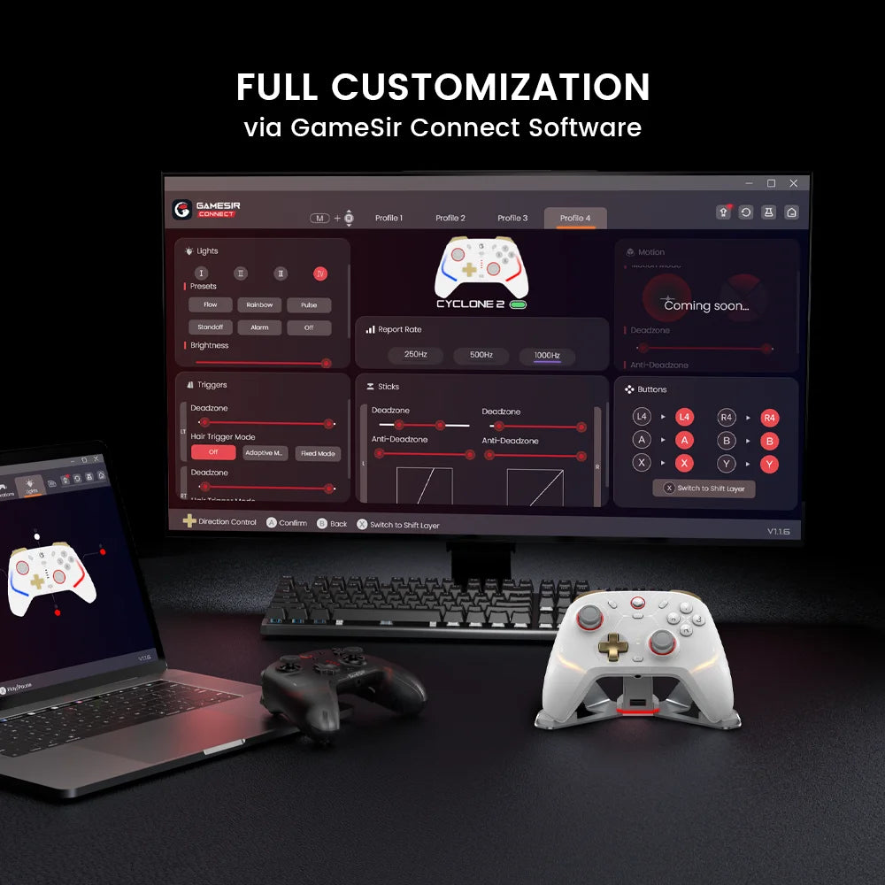 GameSir Cyclone 2 Wireless Controller for Nintendo Switch image 13