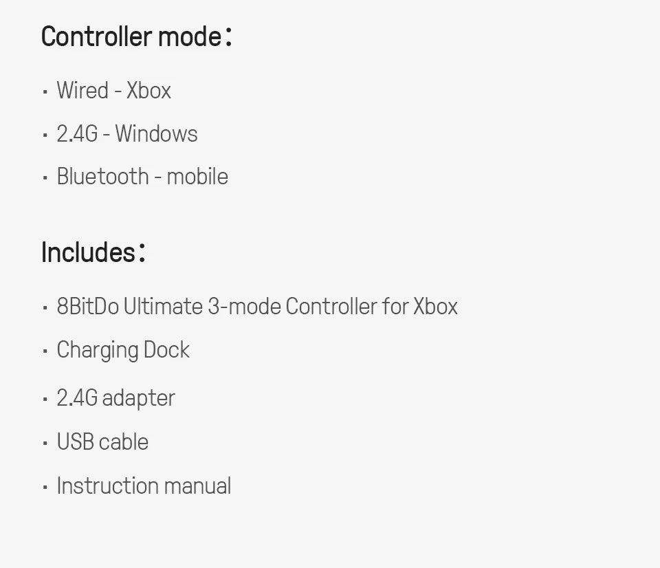 8BitDo Ultimate 3-Mode Xbox Hall Effect Controller image 24