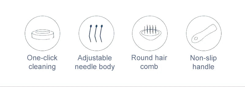 Dog & Cat Hair Remover Grooming Brush Comb