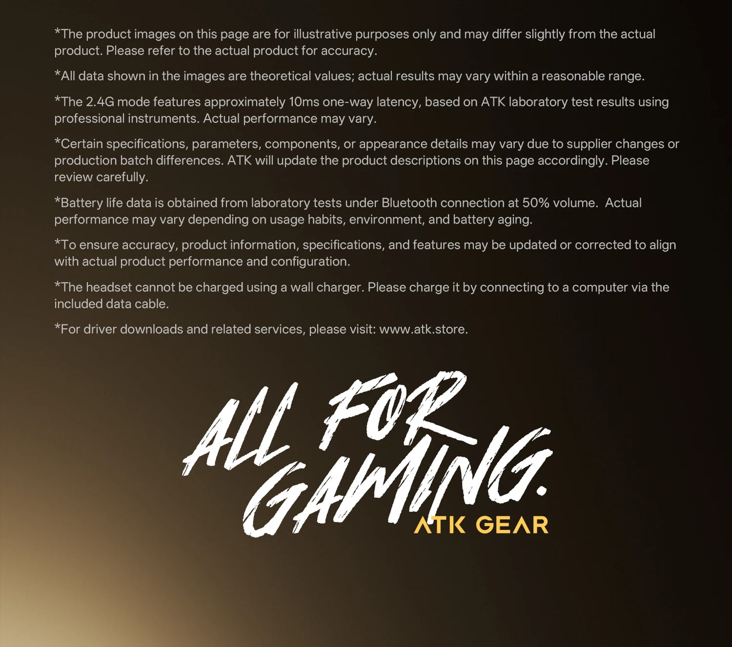 ATK M1 Tri-Mode Wireless Gaming Headset for PS5 & PC image 55