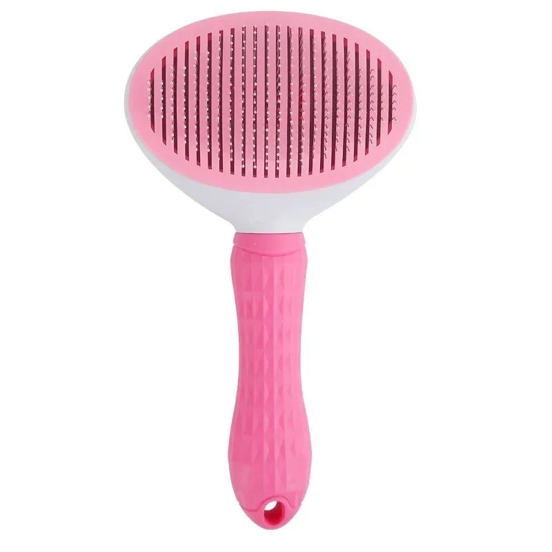 Self-Cleaning Pet Hair Remover Brush for Dogs & Cats image 8