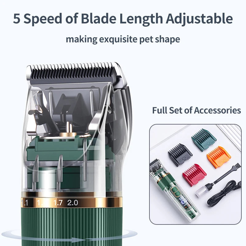 ROJECO Rechargeable Pet Hair Clipper for Dogs image 6