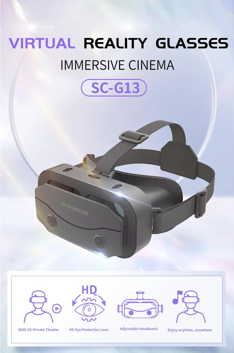 VR Virtual Reality Headset for Smartphones 3D image 7