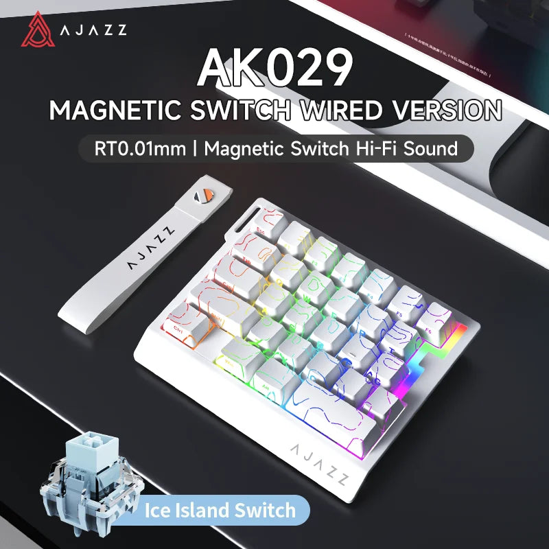 AJAZZ AK029 One-Handed Magnetic Gaming Keyboard image 11