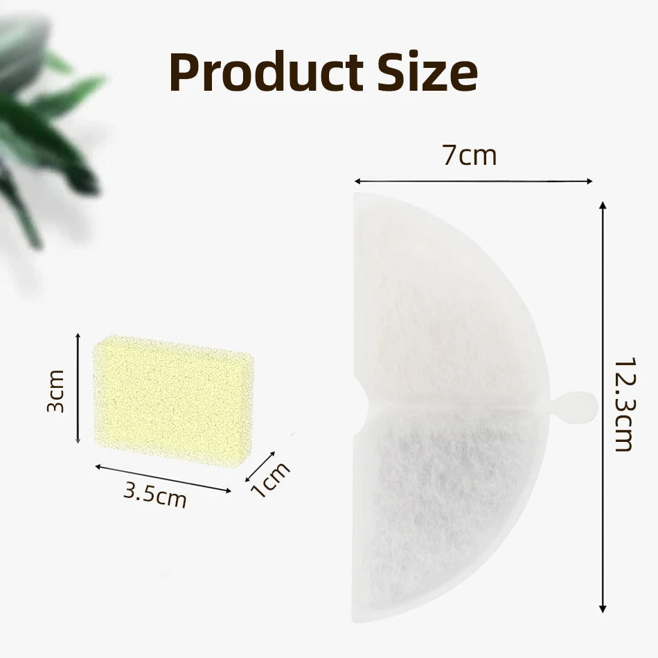 ROJECO Double Cat Fountain Replacement Filter image 12