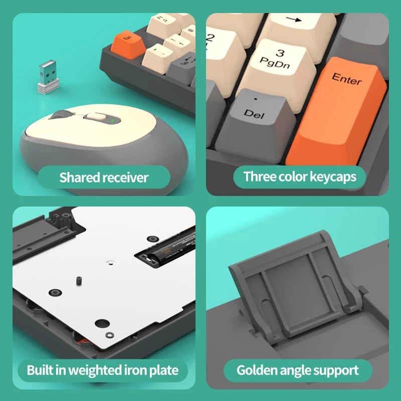 Shipadoo Wireless Gaming Keyboard & Mouse Combo image 6