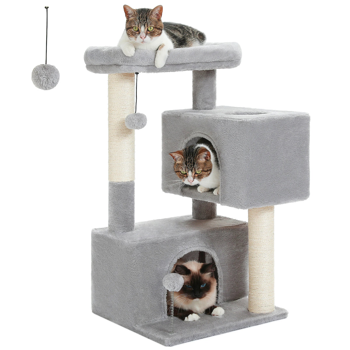 Large Multi-Level Cat Tree Tower for Indoor Cats image 27
