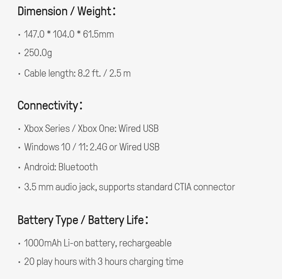 8BitDo Ultimate 3-Mode Xbox Hall Effect Controller image 23